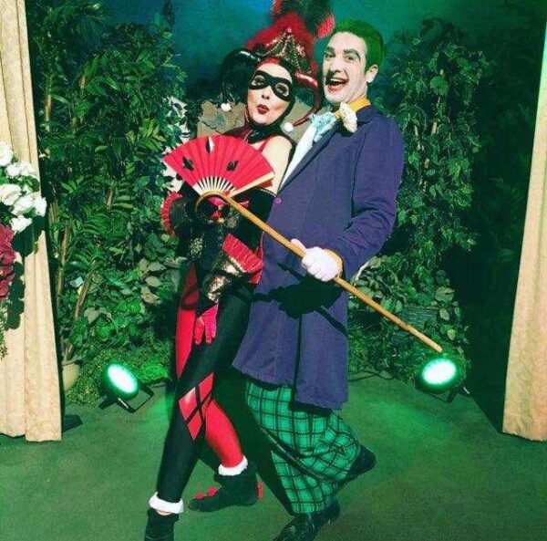 Joker Themed Wedding