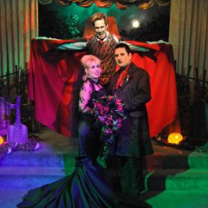 Draculas Tomb Themed Wedding